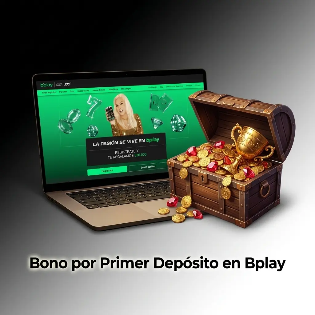 Bono de bienvenida 100% por primer depósito en Bplay Argentina, hasta ARS 20.000 para deportes y casino