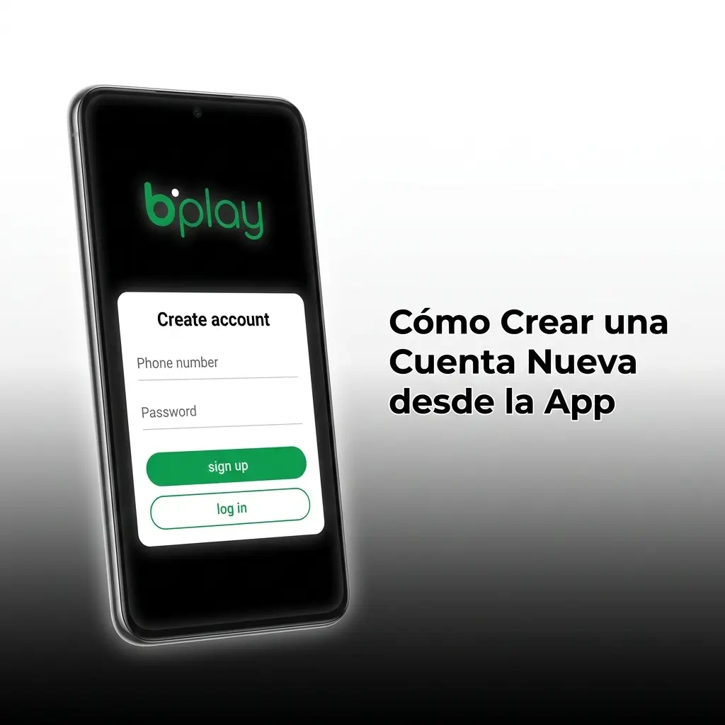 Guía paso a paso para crear una cuenta nueva desde la app móvil con registro guiado