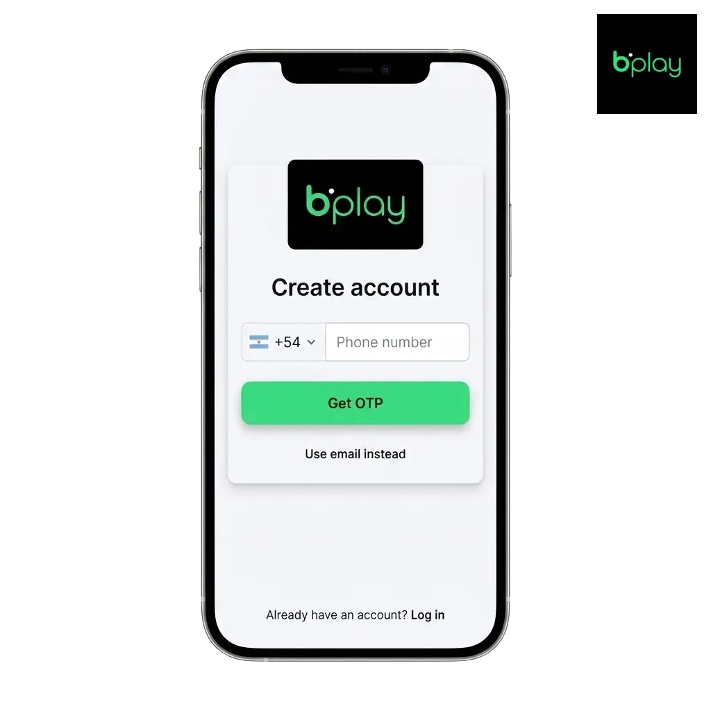 Registro y verificación de cuenta en Bplay Argentina para apuestas deportivas y casino con bono de bienvenida